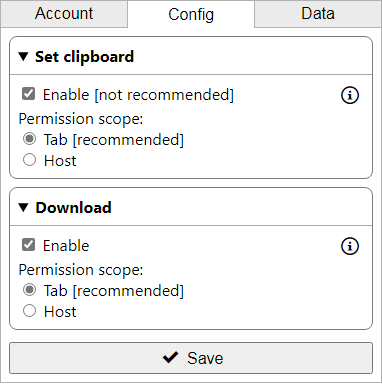 set-clipboard and download
